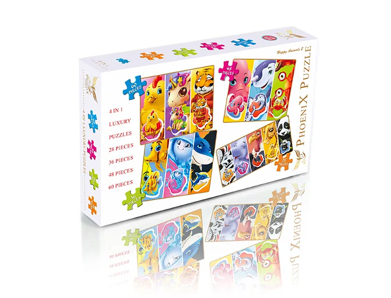 4 Puzzle 1 Kutuda Happy Animals 2 — Phoenix Puzzle