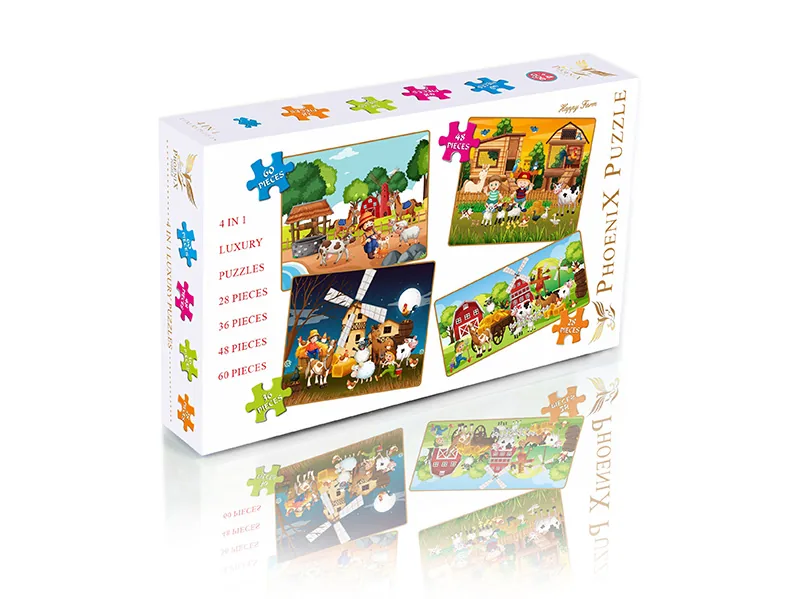 4 Puzzle 1 Kutuda Happy Farm — Phoenix Puzzle