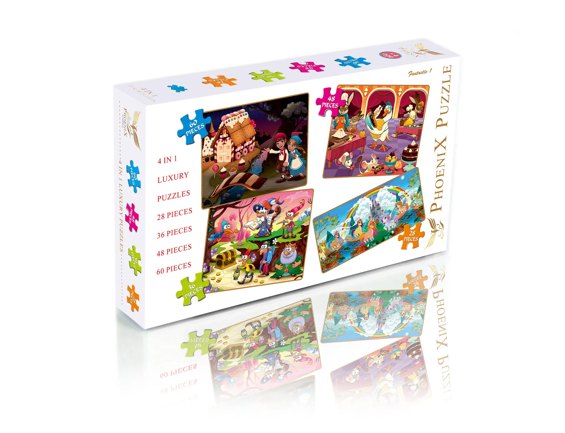4 Puzzle 1 Kutuda Fantastic 1 — Phoenix Puzzle