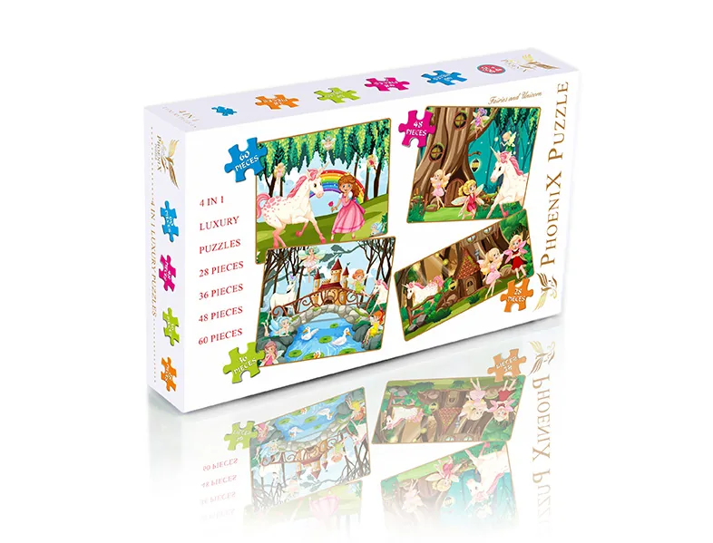 4 Puzzle 1 Kutuda Fairies and Unicorn — Phoenix Puzzle