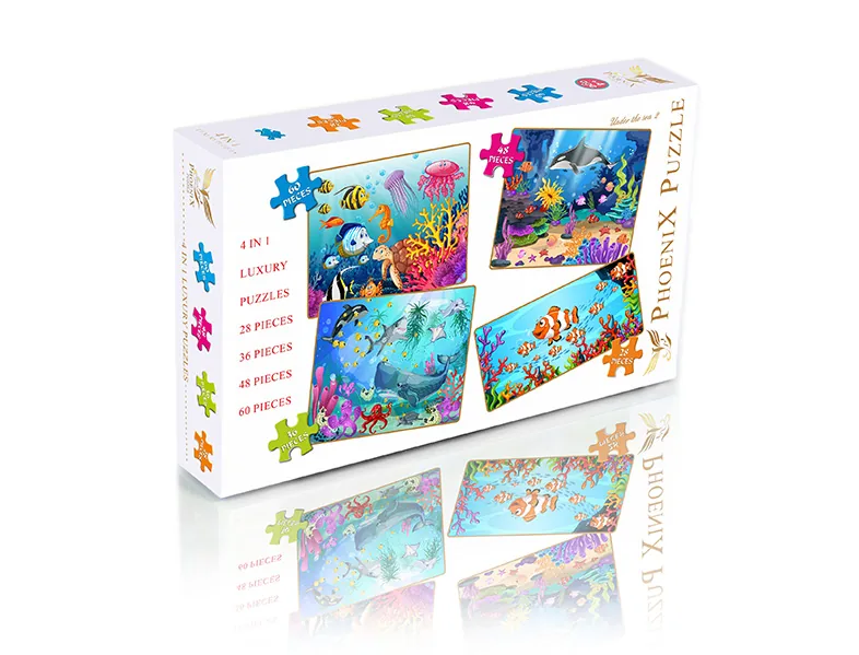 4 Puzzle 1 Kutuda Under the Sea 2 — Phoenix Puzzle