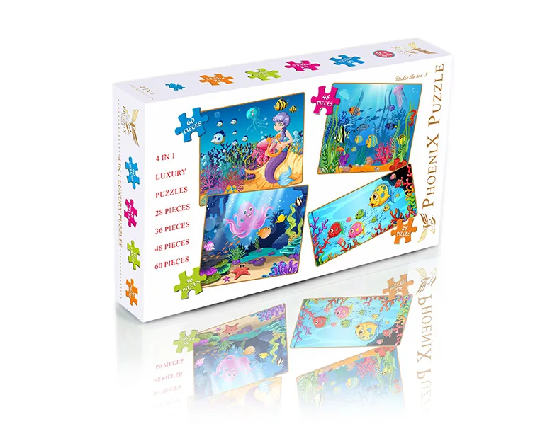 4 Puzzle 1 Kutuda Under the Sea 3 — Phoenix Puzzle