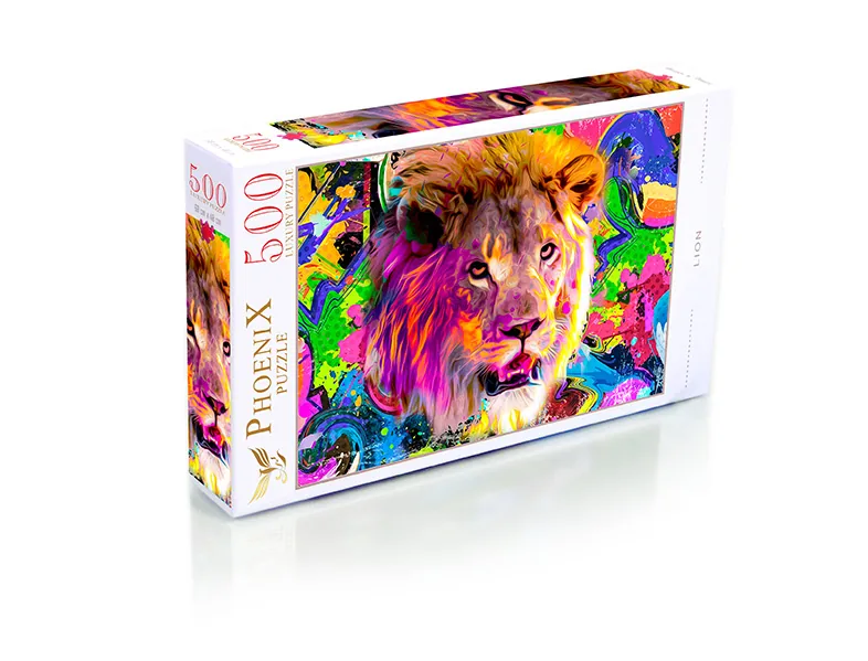 500 Parça Aslan — Phoenix Puzzle