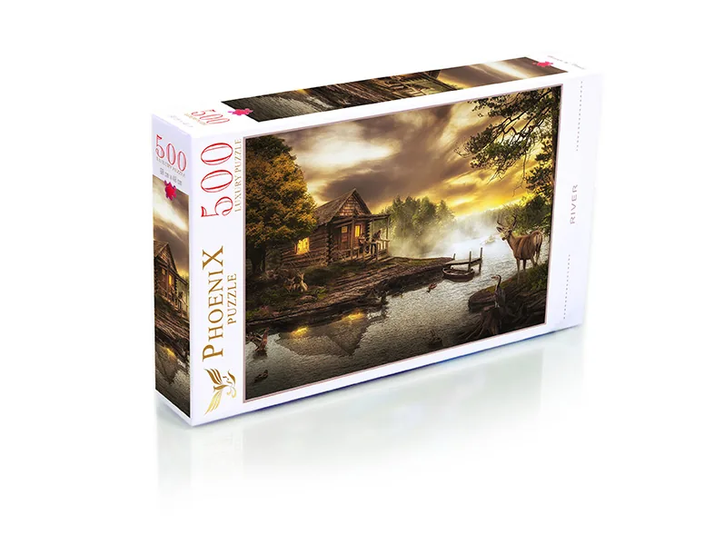 500 Parça Eski Ahşap Ev — Phoenix Puzzle