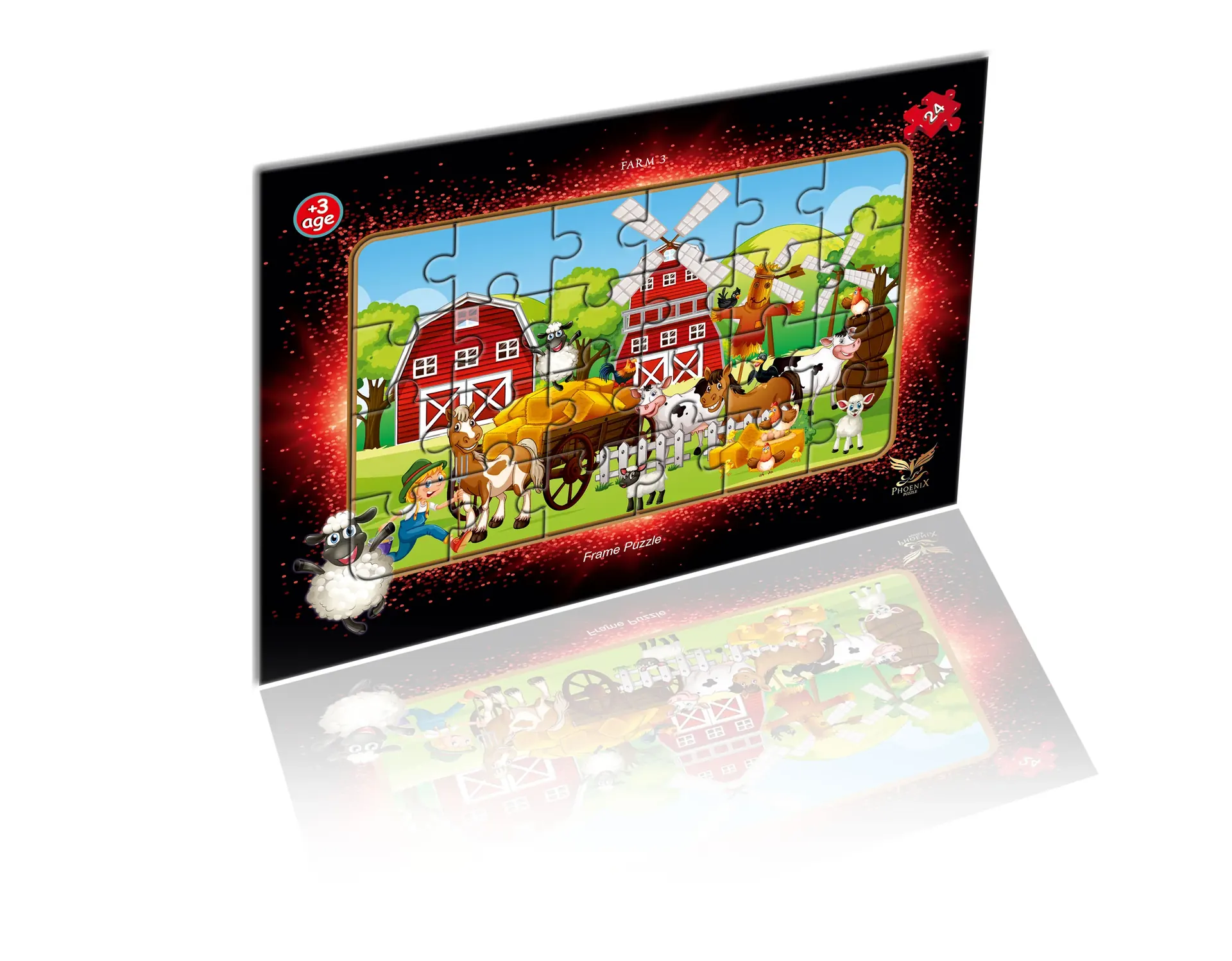 Frame Puzzle Çiftlik 3 — Phoenix Puzzle