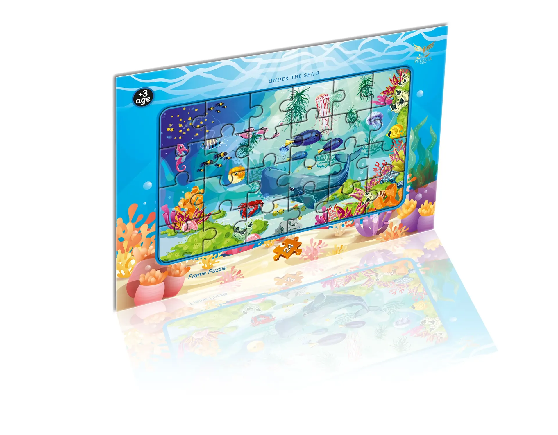 Frame Puzzle Denizin Altında 3 — Phoenix Puzzle