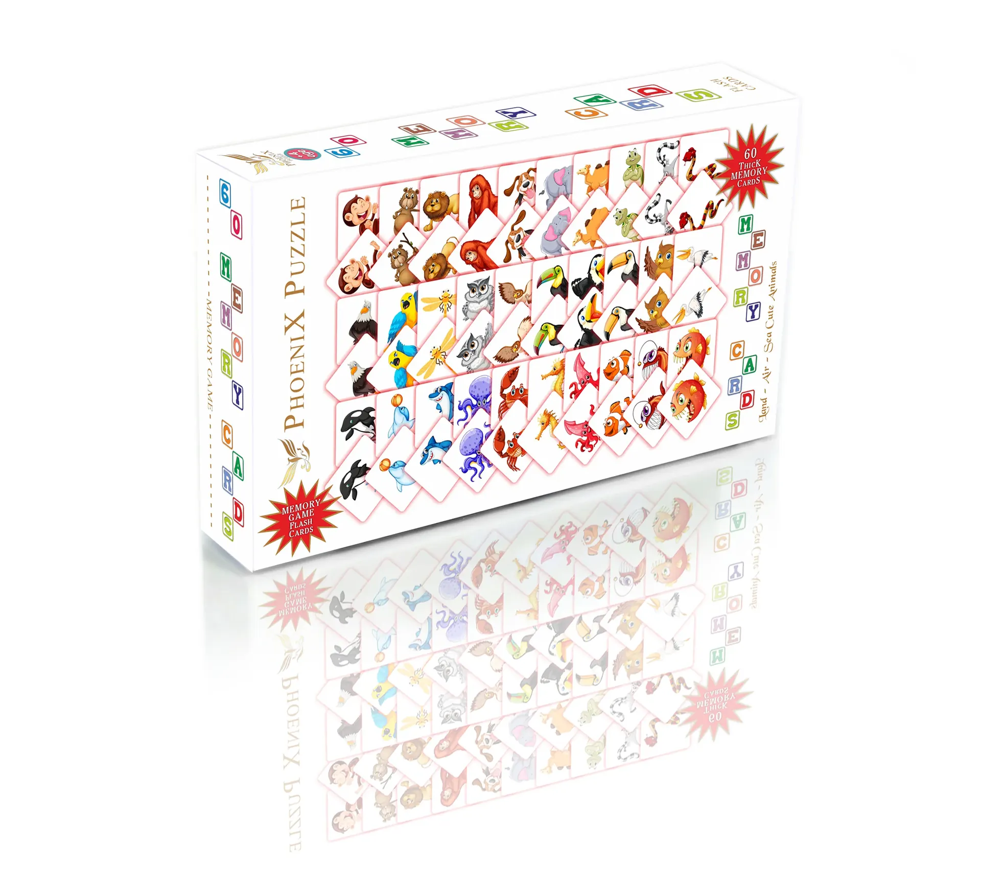 Hafıza Kartları (60 Kart) — Phoenix Puzzle