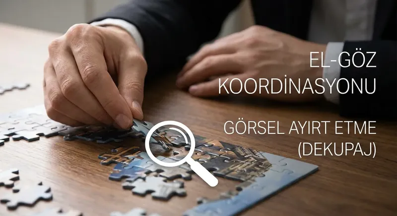 El-göz koordinasyonu — Puzzle yapmanın faydaları