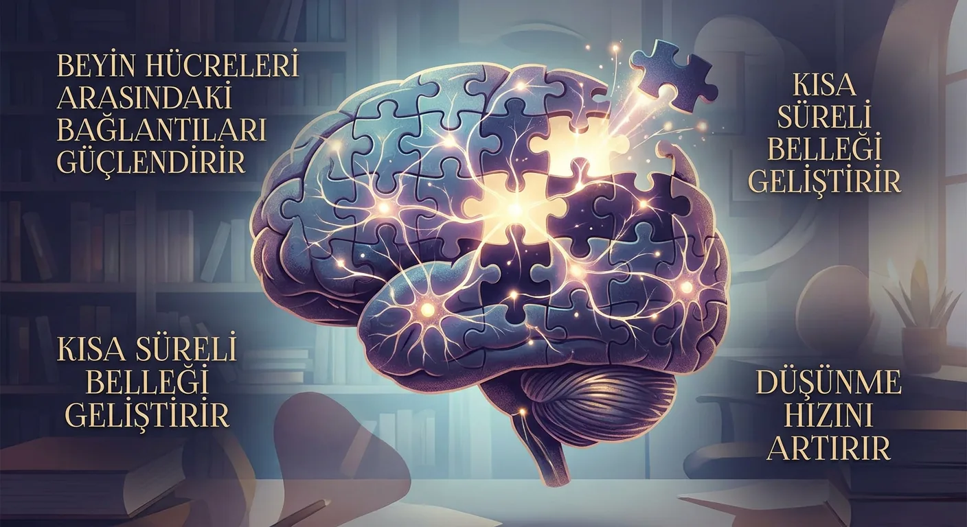 Hafıza ve zihin — Puzzle yapmanın faydaları