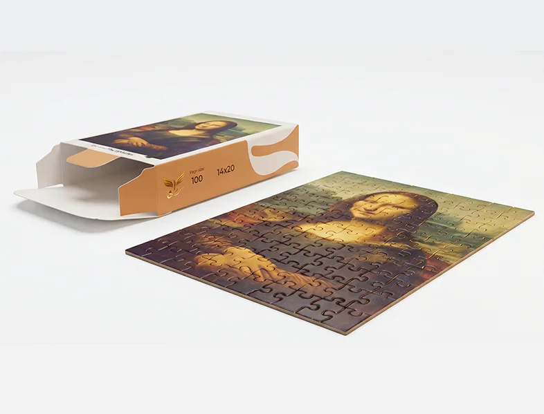 100 Parça Mona Lisa — Phoenix Puzzle