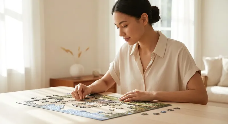 Stres ve rahatlama — Puzzle yapmanın faydaları